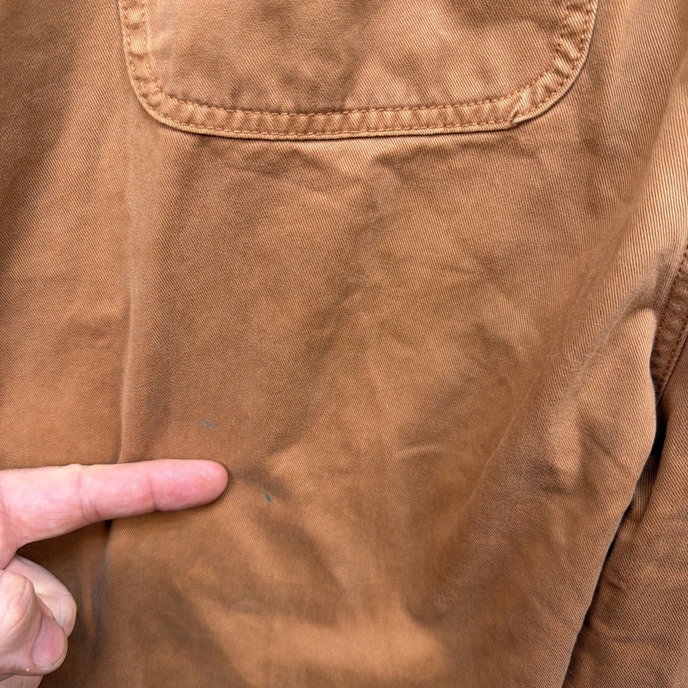 Abercrombie & Fitch Overalls Womens Medium Brown Carpenter Workwear Utility - Picture 12 of 15
